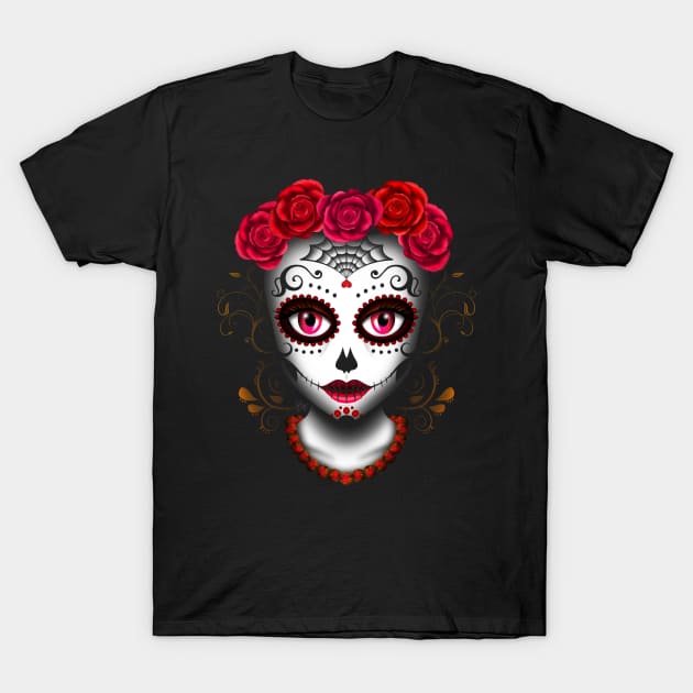 Dia De Los Muertos T-Shirt by ZombieGirl01